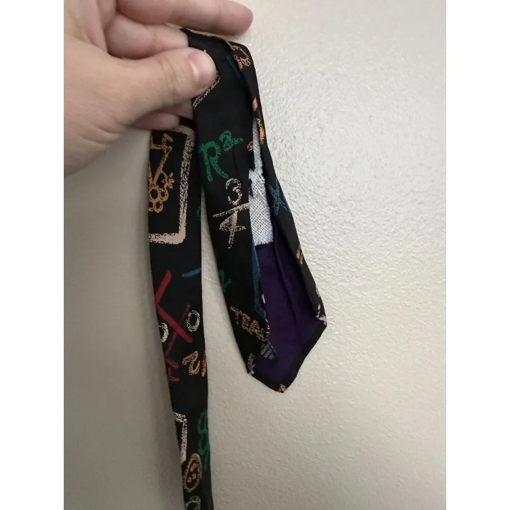 VINTAGE 90s Save The Children Silk Tie Bundle (Set of 5) - Artist Series Novelty